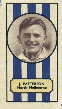 1932 Clarke-Ellis Confectionary VFL Footballers #NNO Jack Patterson Front